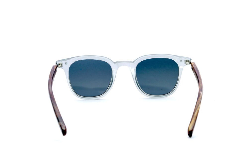 Grey Frame Polarized Wayfarer - Pitruoptical